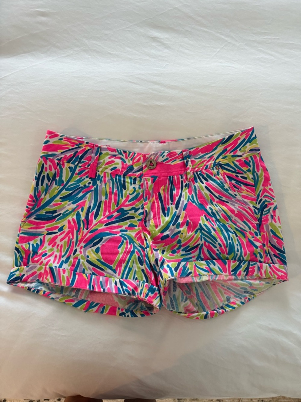 Lilly Pulitzer Hot Pink Callahan Shorts